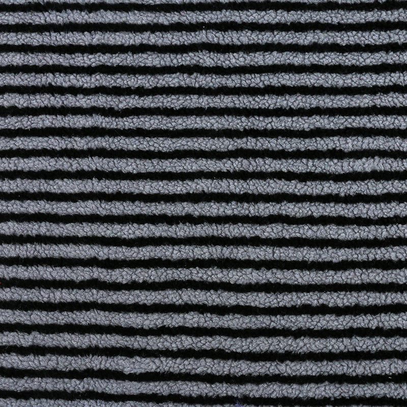Extra-Soft Striped Jacquard Lamb Fleece Fabric
