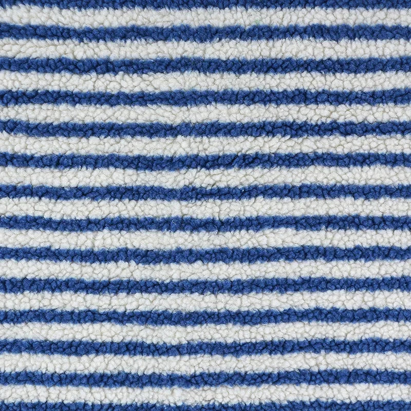 Extra-Soft Striped Jacquard Lamb Fleece Fabric