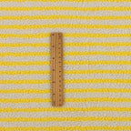 Extra-Soft Striped Jacquard Lamb Fleece Fabric