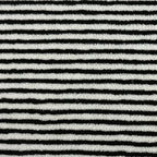 Extra-Soft Striped Jacquard Lamb Fleece Fabric