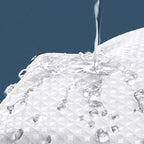 Extra-Thick Waffle Waterproof Mold-Resistant Shower Curtain