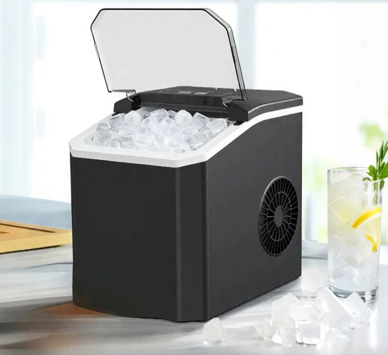 Fast 6-Minute Portable Countertop Ice Maker