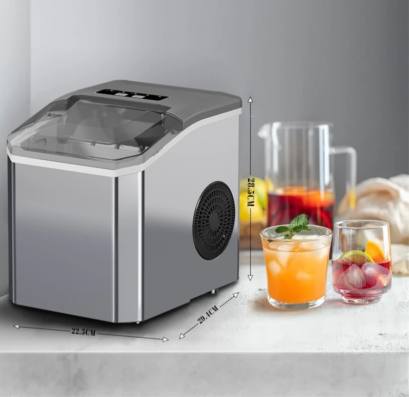 Fast 6-Minute Portable Countertop Ice Maker