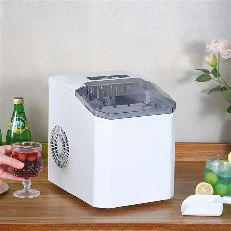 Fast 6-Minute Portable Countertop Ice Maker