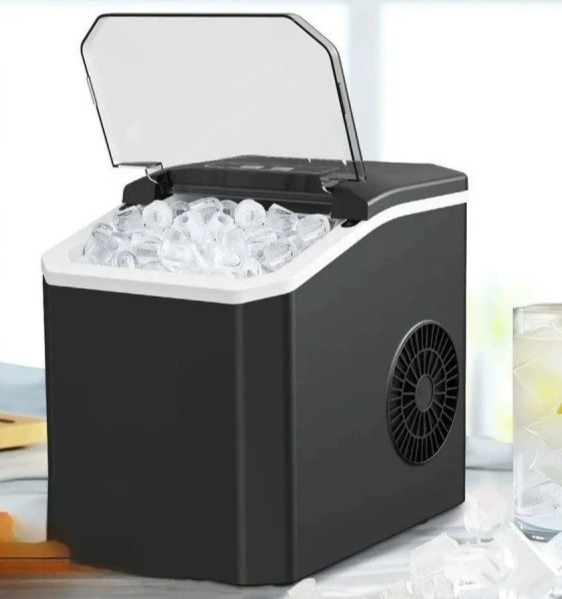 Fast 6-Minute Portable Countertop Ice Maker