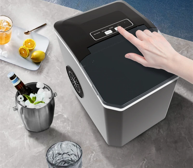 Fast 6-Minute Portable Countertop Ice Maker