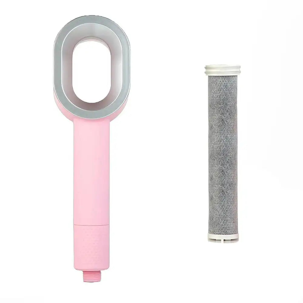 Filtered & Pressure-Boosting Handheld Shower Head