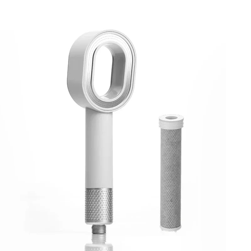 Filtered & Pressure-Boosting Handheld Shower Head
