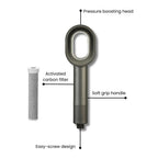 Filtered & Pressure-Boosting Handheld Shower Head