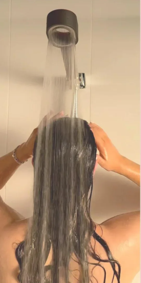 Filtered & Pressure-Boosting Handheld Shower Head