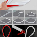 Flexible Self-Adhesive Silicone Shower Dam (Cut-to-Size)