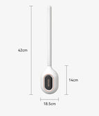 Flexible Silicone Scented Toilet Brush (Drill-Free Wall Mount)