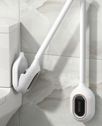 Flexible Silicone Scented Toilet Brush (Drill-Free Wall Mount)