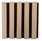 Flexible Sound-Absorbing Oak Wall Panel