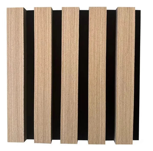 Flexible Sound-Absorbing Oak Wall Panel