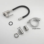 Flexible Spout & Dual-Mode Spray Kitchen Faucet (Single-Handle)
