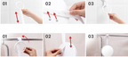 Fogless Water-Fill Shatter-Resistant Shower Mirror