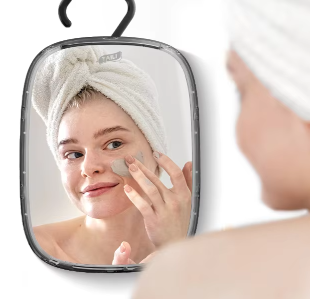 Fogless Water-Fill Shatter-Resistant Shower Mirror