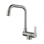 Foldable Brass 360° Swivel & Dual-Spray Kitchen Faucet