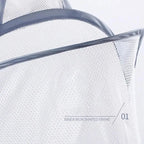 Foldable Cotton Mesh Hanging Laundry Basket