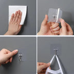 Foldable Cotton Mesh Hanging Laundry Basket