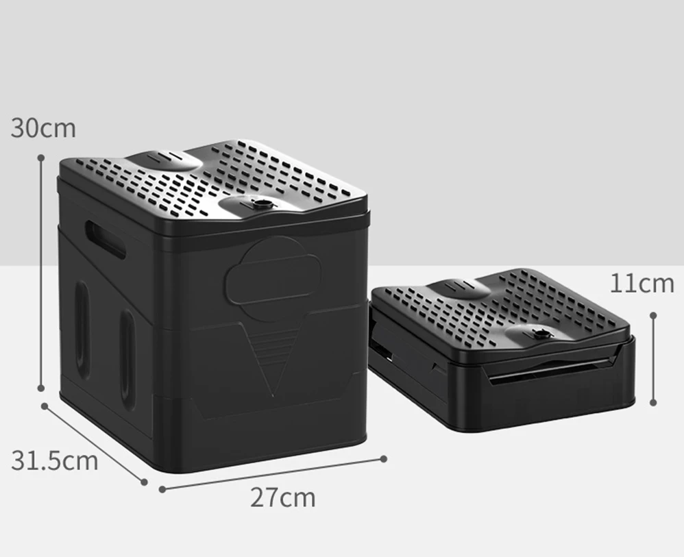 Foldable & Lightweight Cyclone Flush Travel Toilet (4.8L Tank)