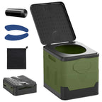 Foldable & Lightweight Cyclone Flush Travel Toilet (4.8L Tank)