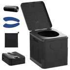Foldable & Lightweight Cyclone Flush Travel Toilet (4.8L Tank)