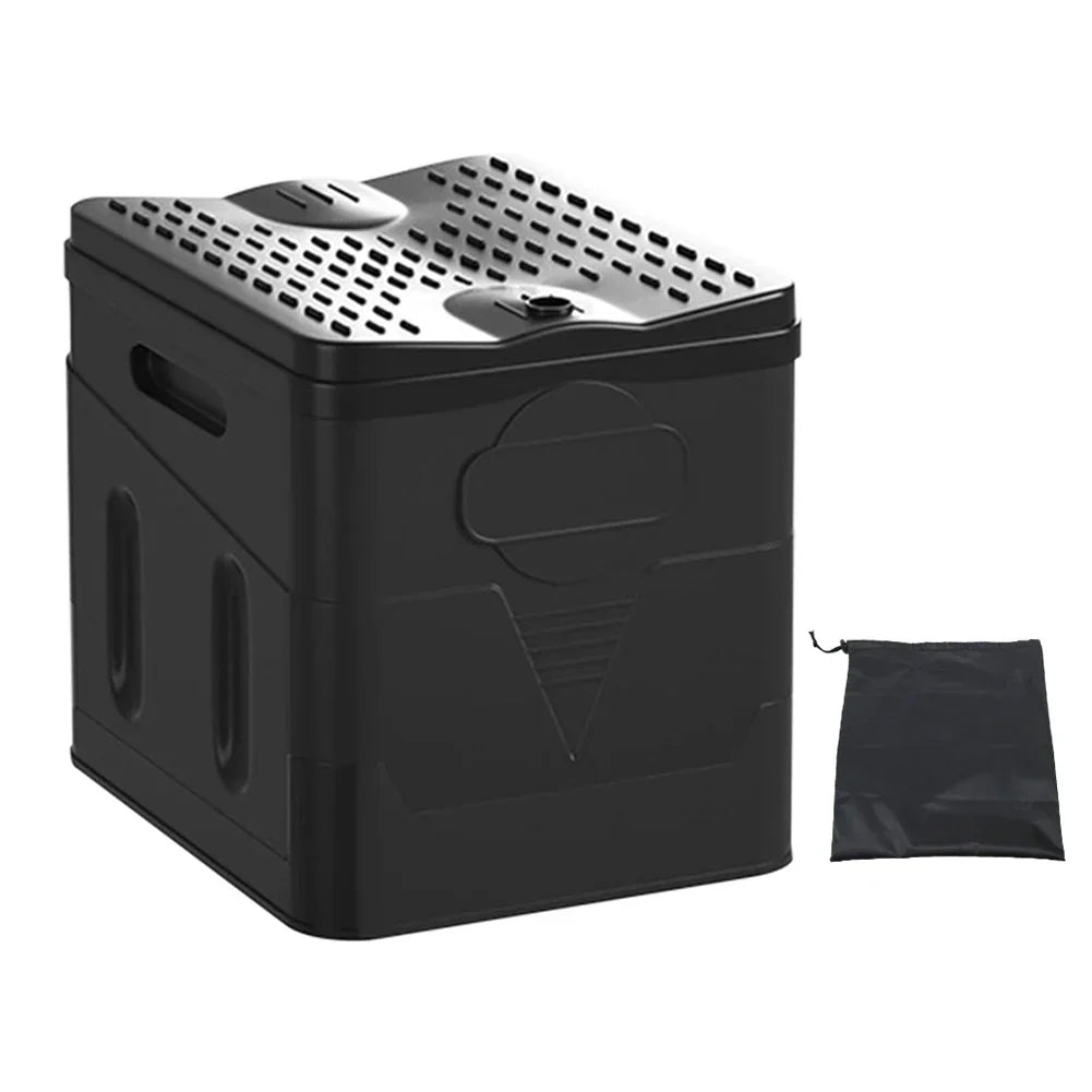Foldable & Lightweight Cyclone Flush Travel Toilet (4.8L Tank)