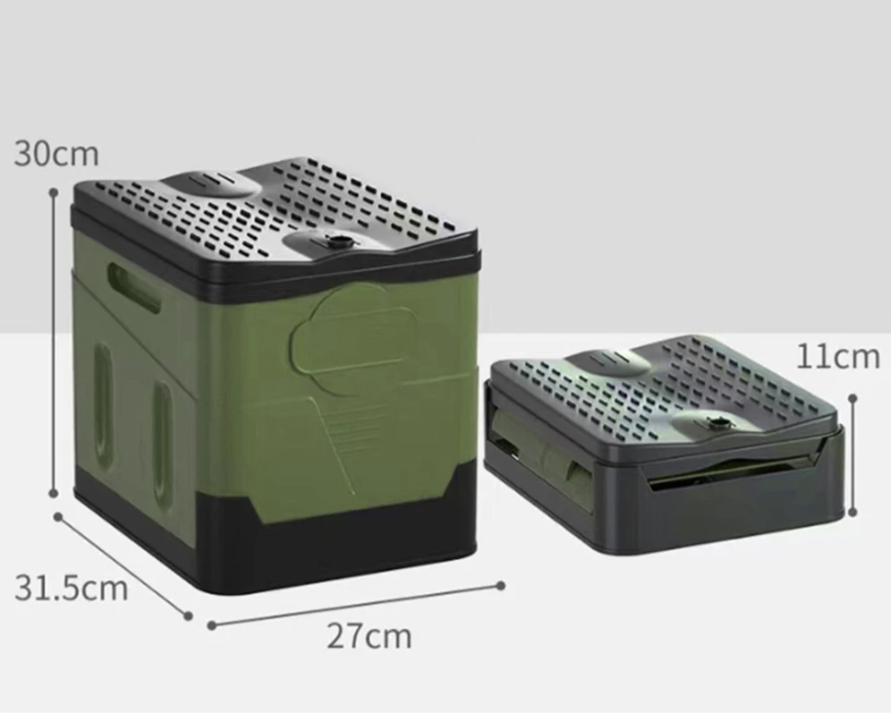Foldable & Lightweight Cyclone Flush Travel Toilet (4.8L Tank)