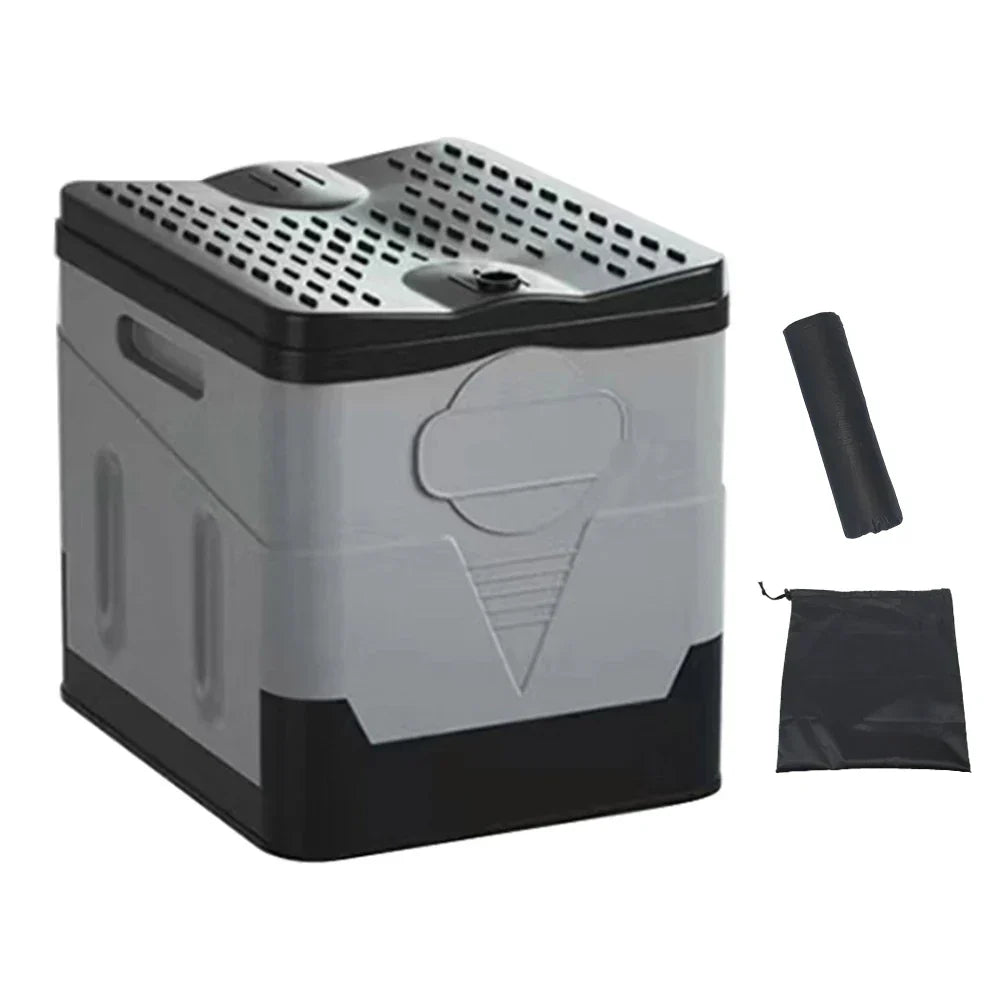 Foldable & Lightweight Cyclone Flush Travel Toilet (4.8L Tank)