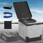 Foldable & Lightweight Cyclone Flush Travel Toilet (4.8L Tank)