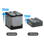 Foldable & Lightweight Cyclone Flush Travel Toilet (4.8L Tank)