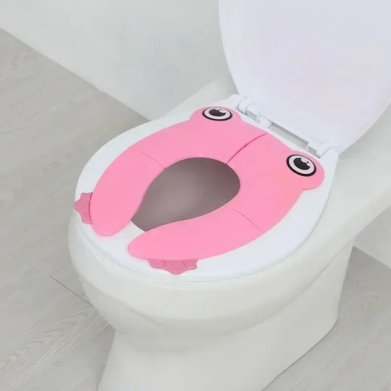 Foldable & Quick-Clean Toddler Training Potty (Soft Comfort Seat)