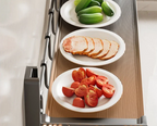 Foldable Self-Adhesive 3-in-1 Spice Rack