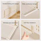 Foldable Self-Adhesive 3-in-1 Spice Rack