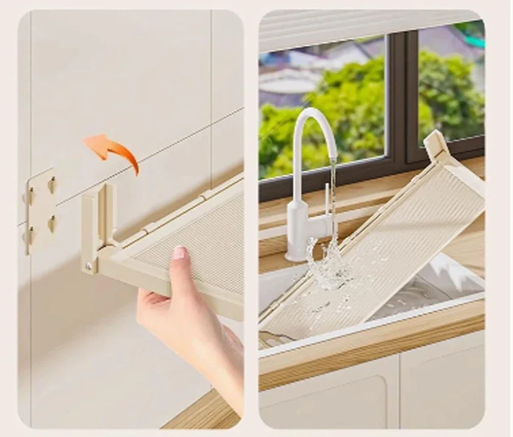 Foldable Self-Adhesive 3-in-1 Spice Rack