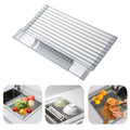 Foldable Space-Saving 304 Stainless Steel Dish Drying Rack