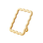 Foldable Wave-Inspired Travel Makeup Mirror