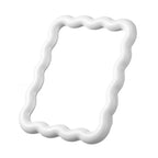 Foldable Wave-Inspired Travel Makeup Mirror