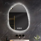 Frameless Anti-Fog Dimmable LED Bathroom Mirror (IP66 Waterproof)
