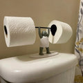 Freestanding 3D Weightlifter Toilet Paper Holder