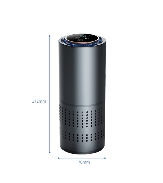 H13 HEPA, UV & Negative Ion Portable Air Purifier