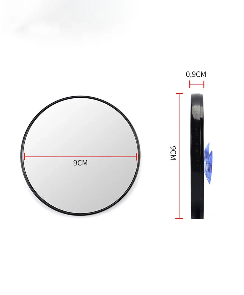 HD Magnifying Suction-Cup Makeup Mirror (6-Inch)