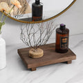 Handcrafted Water-Resistant Wood Tray Stand