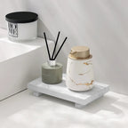 Handcrafted Water-Resistant Wood Tray Stand
