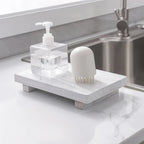 Handcrafted Water-Resistant Wood Tray Stand