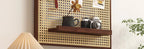 Handwoven Rattan Adhesive-Back Circuit Breaker Cover
