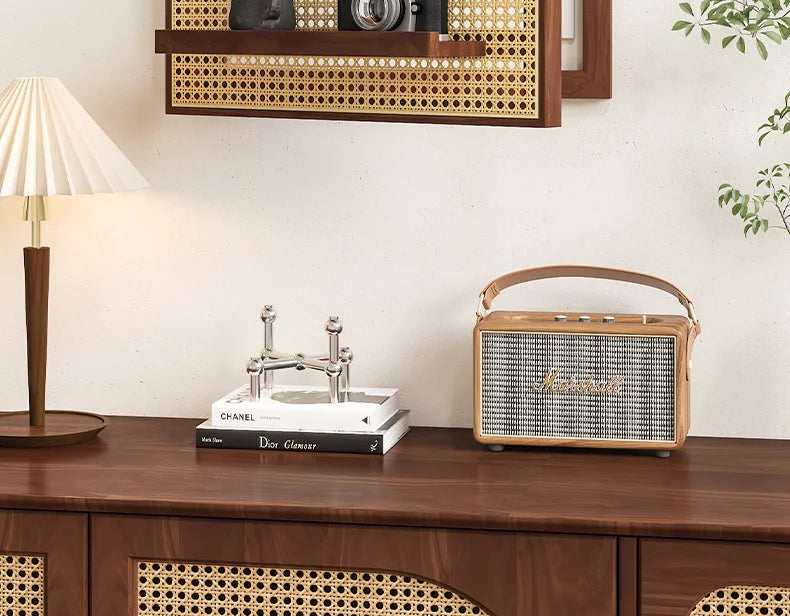 Handwoven Rattan Adhesive-Back Circuit Breaker Cover