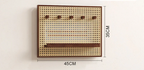 Handwoven Rattan Adhesive-Back Circuit Breaker Cover